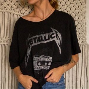 ✿ VINTAGE METALLICA TEE